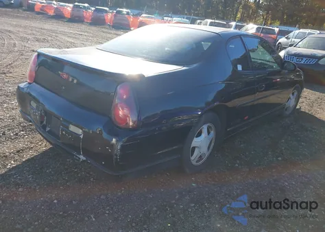 2003 Chevrolet Monte Carlo Ss from USA, damaged, VIN 2G1WX12K539219419